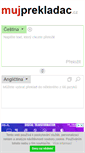 Mobile Screenshot of mujprekladac.cz
